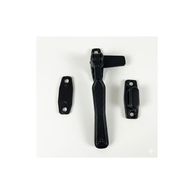 Jaladera Universal Herralum Para Ventana De Proyección (Negro)