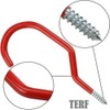 TERF® Universal Tool Hook Screw-in Hooks Storage Shed Garage Utility