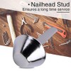 50Pcs Nailhead Stud,Purse Handbag Cone Feet Nailhead Stud Spike Leather