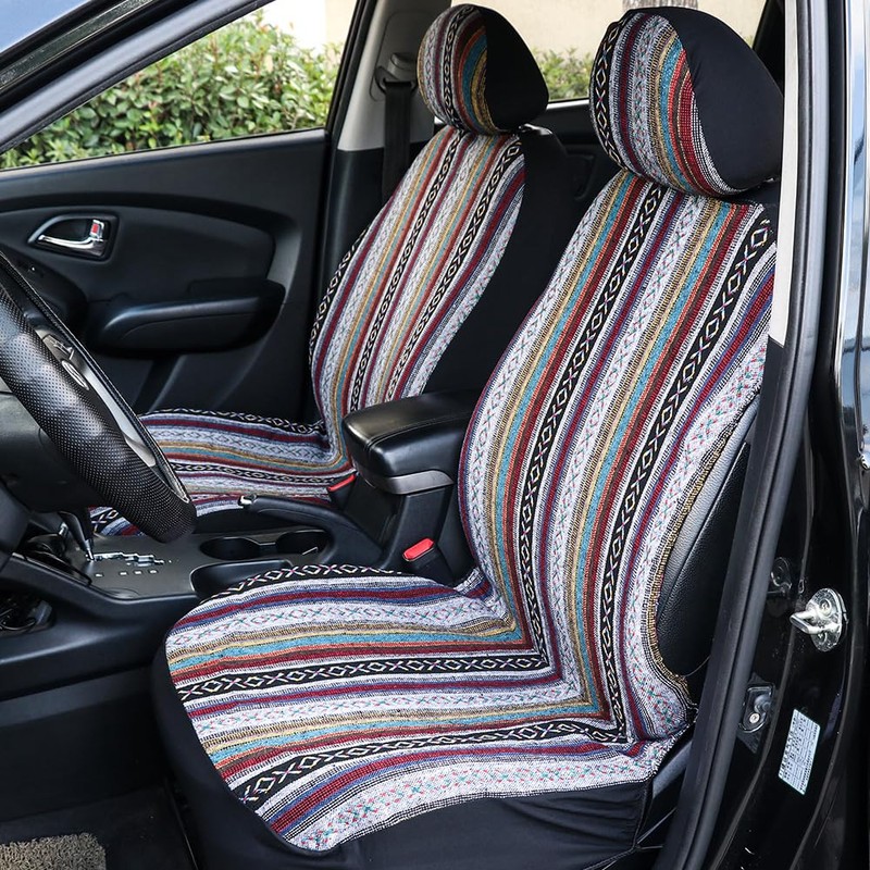 Encell - Funda para asiento de coche, camión, SUV, universal,
