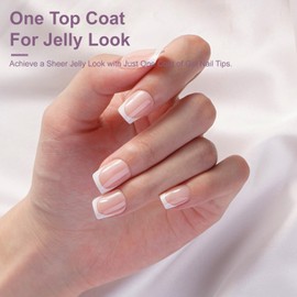 Gel French Tip Nails Short Square French Tip Press on Nails SXVME White French Nail Tips 300Pcs Pre-applied Tip Primer Natural Nude Pink Fake Nails Extensions Gel Nail Kit for Women Girls DIY