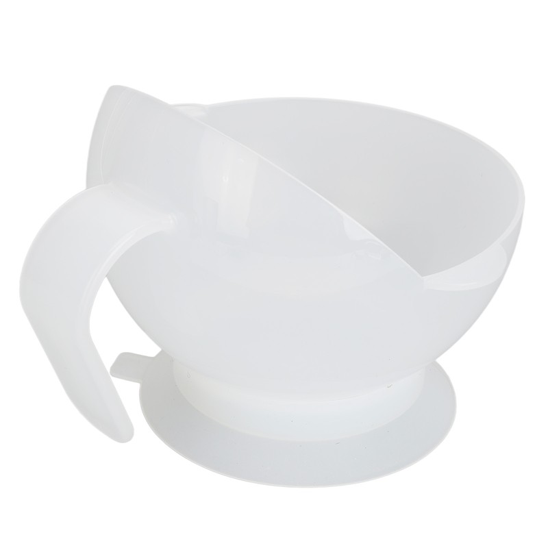 Spill Proof Scoop Bowl with Suction Base Adaptive Self Feeding