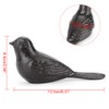 IGNPION Heavy Duty Cast Iron Door Stop Decorative Bird Wedge