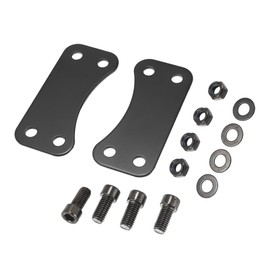 Partuto Riser Lift Bracket Adapter Set - for Harley-Davidson Metal Black - 1 Set