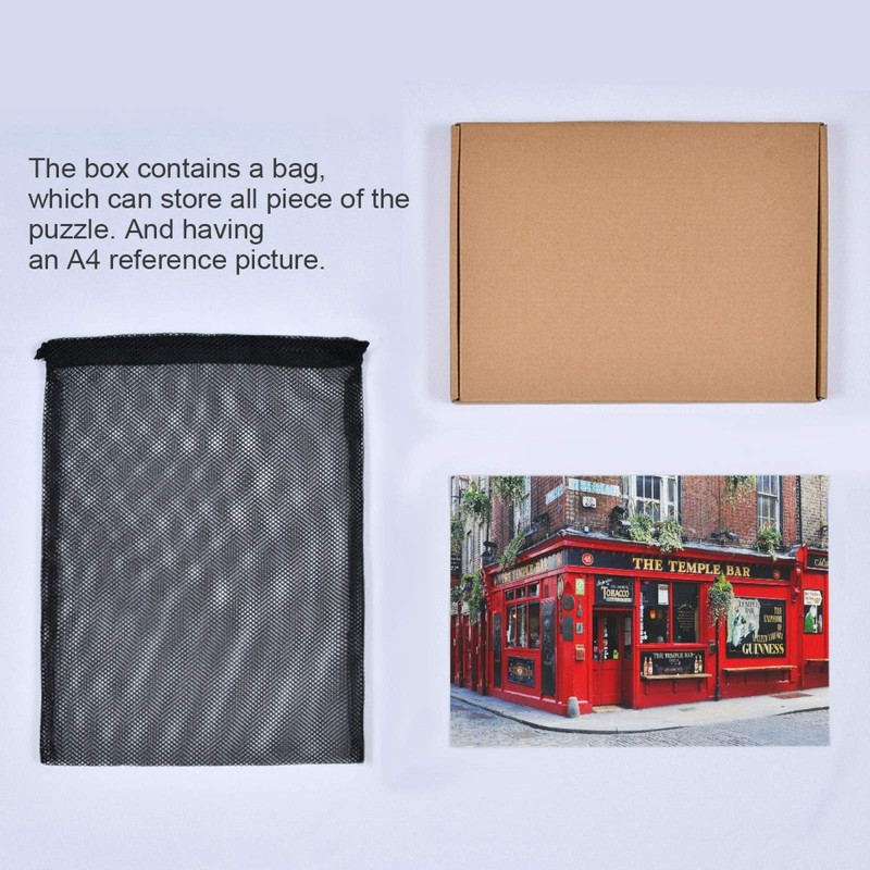 Oarencol Dublin Ireland Temple Bar Landscape Jigsaw Puzzle 1000 Pieces