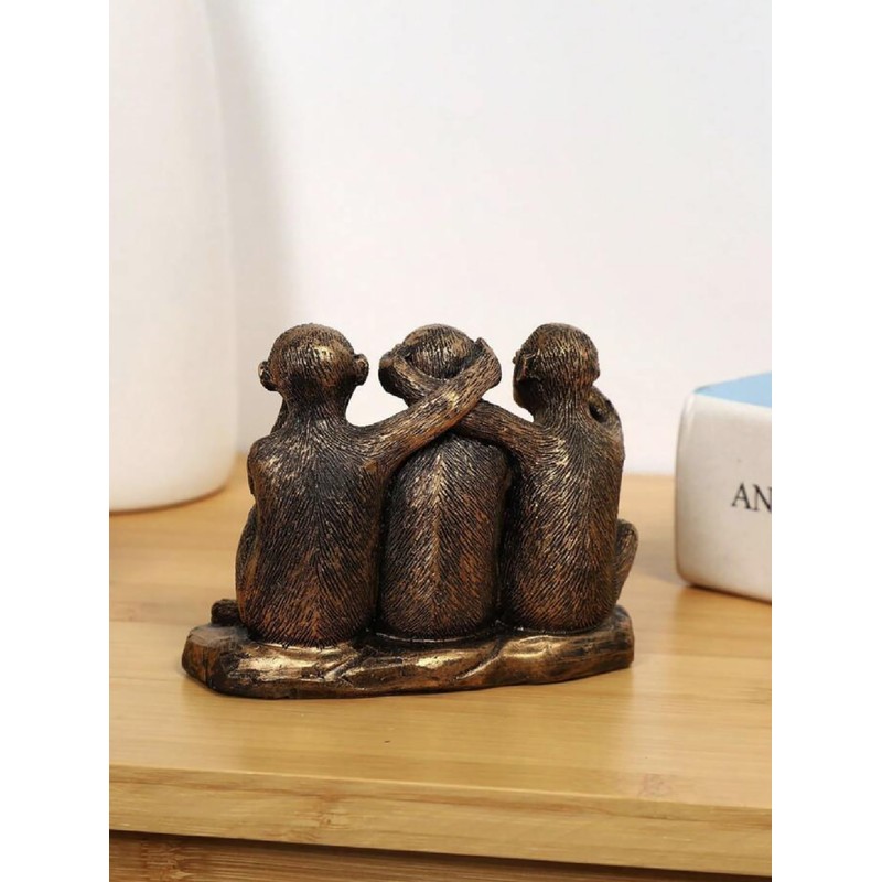 3 Wise Monkeys Statues, Hear No Evil, See No Evil,