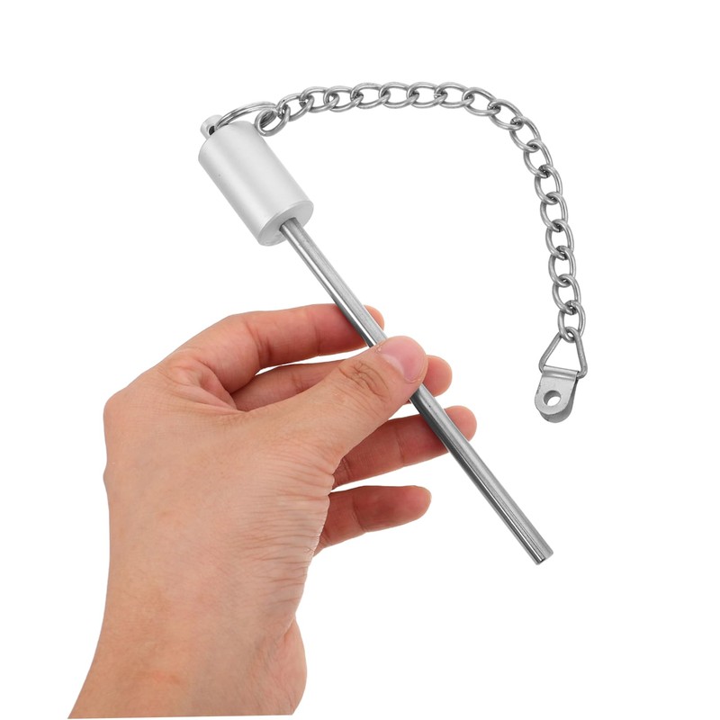 Gatuida Patio Umbrella Pin Chain Stabilizer Metal Fixed Accessory for