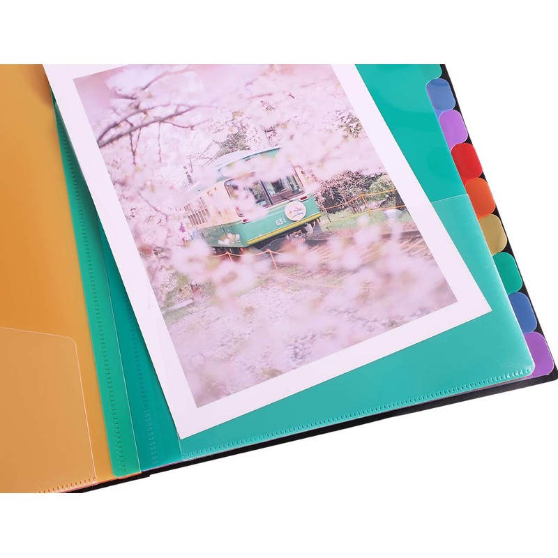 Sheet Music File, Document File, A4 File Case, Writable, 2
