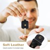 Gjinxi 2PCS Leather Car Key Sleeve, Vintage Broken Loop Replacement