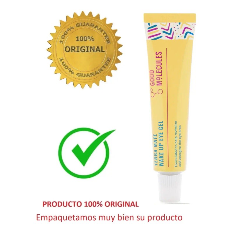 Good Molecules Gel Ojos Hidrata Despigmenta Contorno Todo Tipo Piel