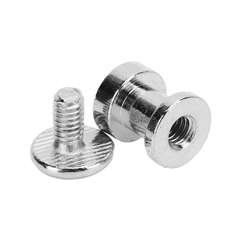 300 Sets DIY Book Binding Screw Double Layer Flat Head