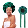AWAYTR Satin Bonnet Silk Like Bonnets for Sleeping Sleep Cap