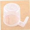 250ML Plastic Measuring Cup with Scale Handle Transparent Measuring Cups