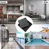 HEEDU Drenaje de Piso15*15CM, SUS304 Acero Inoxidable, Coladeras de Desagüe