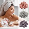 3 PCS Soap Bar Loofah,2 in 1 Bar Soap Loofah