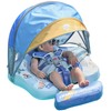 Mambobaby Baby Pool Float with Removable Sun Canopy - Non