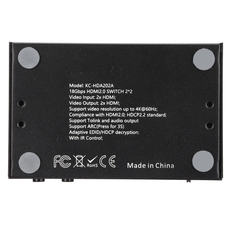 HD Switcher 4K 2K At 50/60Hz Multifunctional High Resolution HD