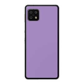 Girls Neo AQUOS sense5G / AQUOS sense4 / AQUOS sense4 lite/AQUOS sense4 basic docomo SH-53A/SH-41A au SHG03 Case (Single Color Paint (Pale Purple) SHARP SH-41A-PC-TAN-10