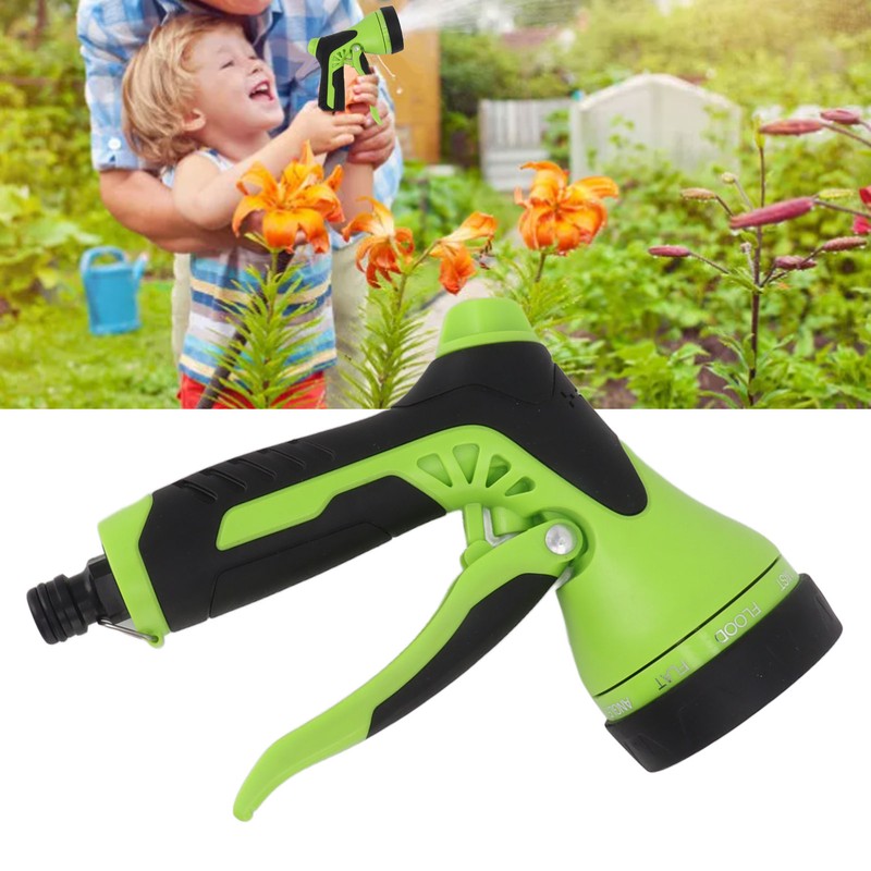 Garden Hose Nozzle Sprayer 9 Modes Water Spray Nozzle Slip