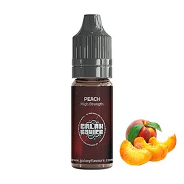 Peach Flavouring - High Strength Food Flavoring - 230+ Flavours -10ml Bottle.