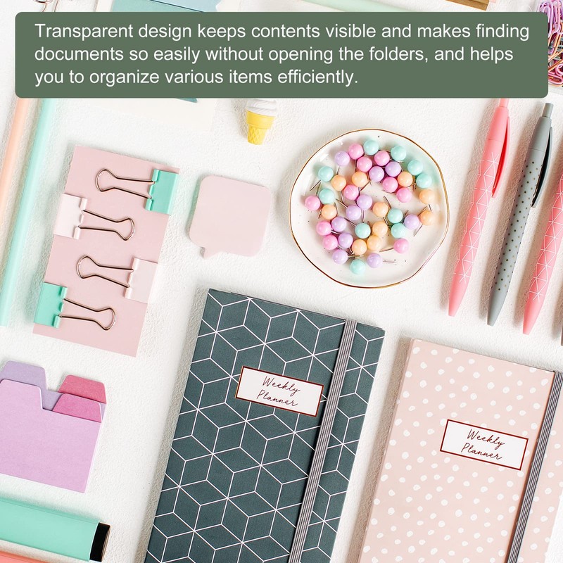 YOKIVE 10 Pack String Envelope File Folder, String Tie Closure