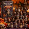 Day of the Dead Countdown Calendar 24 Skull Ornaments (B)