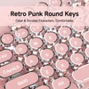 SEUNKWANG EWEADN TK100 Typewriter Keyboard Wired Mechanical Keyboard, 104 Keys