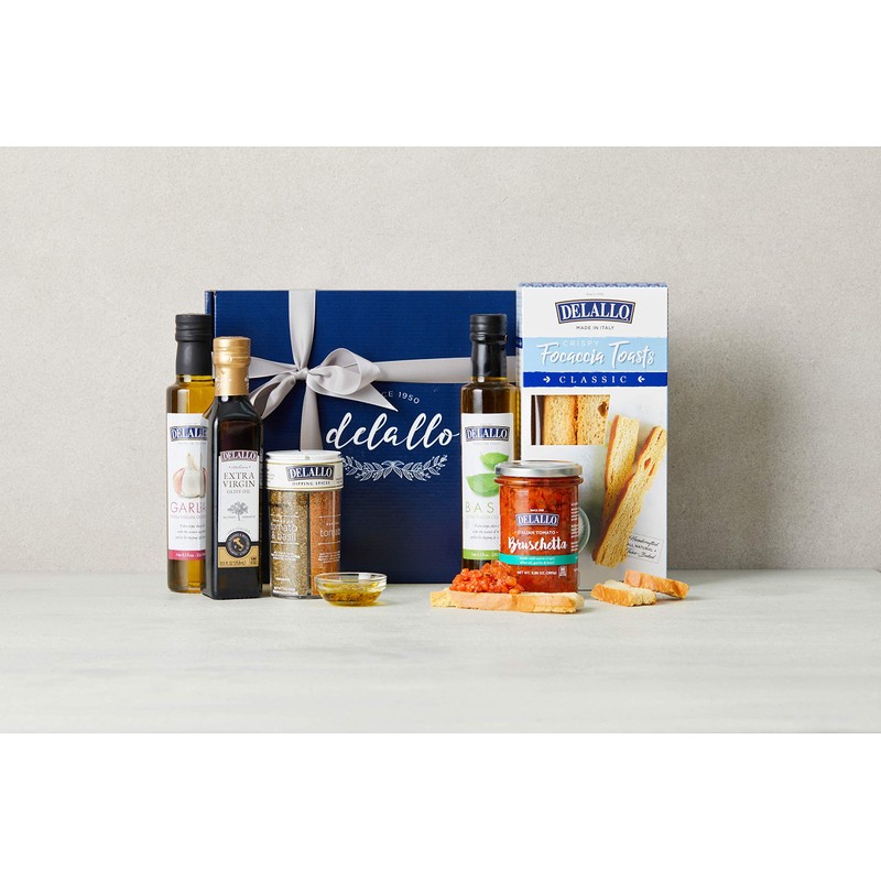 Gourmet Olive Oil and Antipasti Gift Box