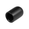 Ieron 50pcs Rubber End Caps Vinyl Round Tube Bolt Cap