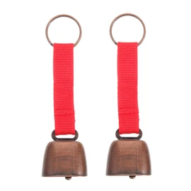 BESPORTBLE 2pcs Vintage Bear Bell Camping Warning Bell for Hiking Outdoor Adventures Crafts Crisp Sound Lightweight Design for Animal Tracking Safety