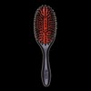 Denman Brushes D81M Medium Cushion Natural Bristle Single Nylon Quill Brush