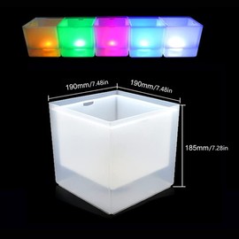 Kavolet LED Ice Bucket 3.5 L with Colour Changing, Wine & Champagne Cooler, Waterproof Drink Container for Champagne, Wine, Drinks - IP65 Waterproof for Party, Bar, Restaurant, Pub