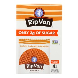 UD_Rip Vanilla Wafels Case of 12-4.64 oz Dutch Caramel Vanilla Desserts 4pk