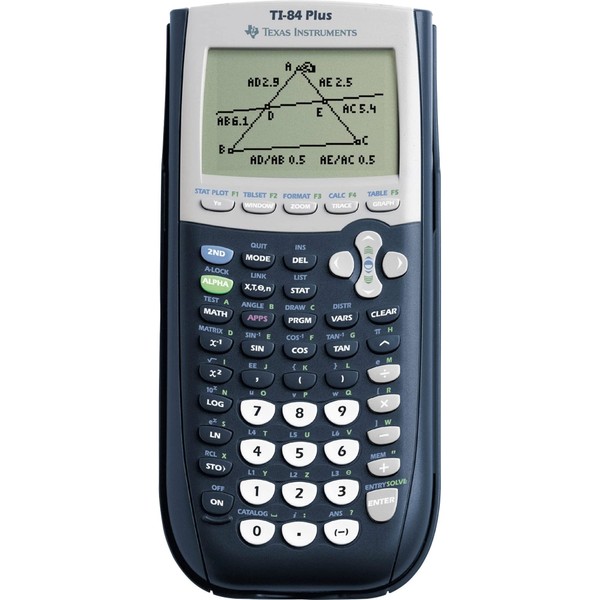 Texas Instruments TI-84 Plus Graphics Calculator, Black