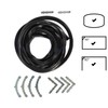 UTIZ Universal Silicon Rubber Oven Cooker Door Gasket Seal 3-in-1