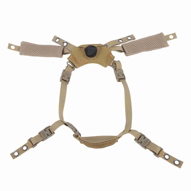 Helmet Dial Suspension System Chin Strap Helmet Padding Kit for