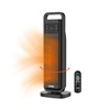 EZ-HEAT 26 inch Oscillating Digital Tower Heater with Remote Control