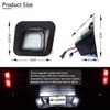 D-Lumina Conjunto de luces LED para matrícula de matrícula transparente