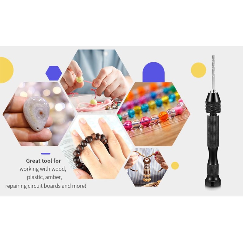 WANJICHENRUI Pin Vice, Hand Drill, Craft Tools, Plastic Model Tools,