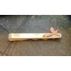 Copper Pheasant tie slide - 925 Silver tie clip -