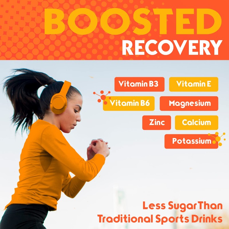 Jumex Hydrolit Quick Rehydration and Recovery Beverage, Natural Orange-Mandarin Flavor,