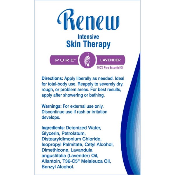Melaleuca Renew Intensive Skin Therapy 1 FL oz, Travel Size - Lavender