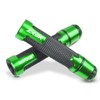 7/8'' 22mm Motorcycle CNC Aluminum Powersports Handlebar Grips with Grip