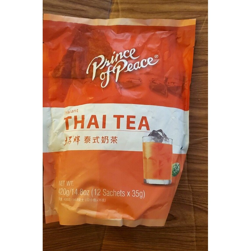 PRINCE OF PEACE INSTANT THAI TEA 14.8OZ 12 SACHETS