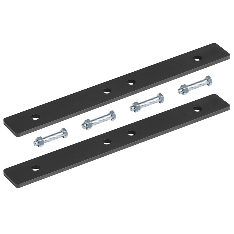 eoere 2 Sets Universal Gate Attaching Brackets for 1" Tube