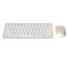 Keyboard Mouse Combo Wireless 2.4G USB Ultraslim Portable Ergonomic Wearproof