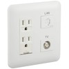 Panasonic Cosmo Series WTF34373W Wide 21 Embedded Multimedia Outlet with