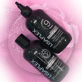 Lisap Lisaplex Lamellar Hair Shampoo, Bonding Shampoo for Strengthening & Repair, Shiny Soft Hair Care for All Hair Types, Gentle Formula, Vegan, Cruelty Free, Paraben Free, SLS/SLES Free, 250ml