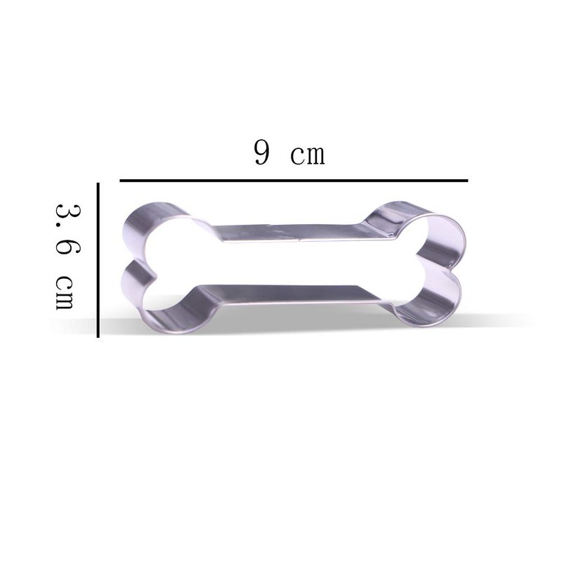 Dog Cookie Cutter Set - 3 Piece - Stainless Steel