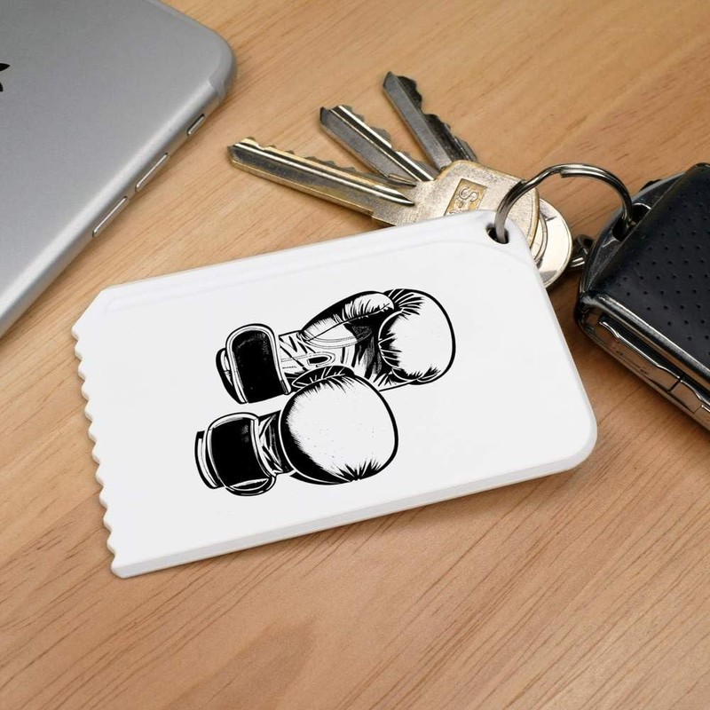Azeeda 'Boxing Gloves' Plastic Ice Scraper (IC00034289)